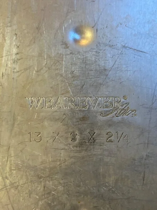 Vintage Wearever Air Insulated Baking Pan 13x9 Aluminum Used - Picture 7 of 10